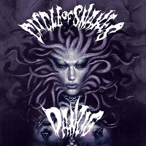 DANZIG 'CIRCLE OF SNAKES' LP - BLACK/WHITE/PURPLE/SPLATTER