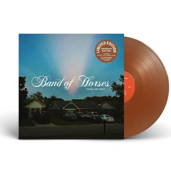 BAND OF HORSES 'THINGS ARE GREAT' LP (Translucent Rust Vinyl)