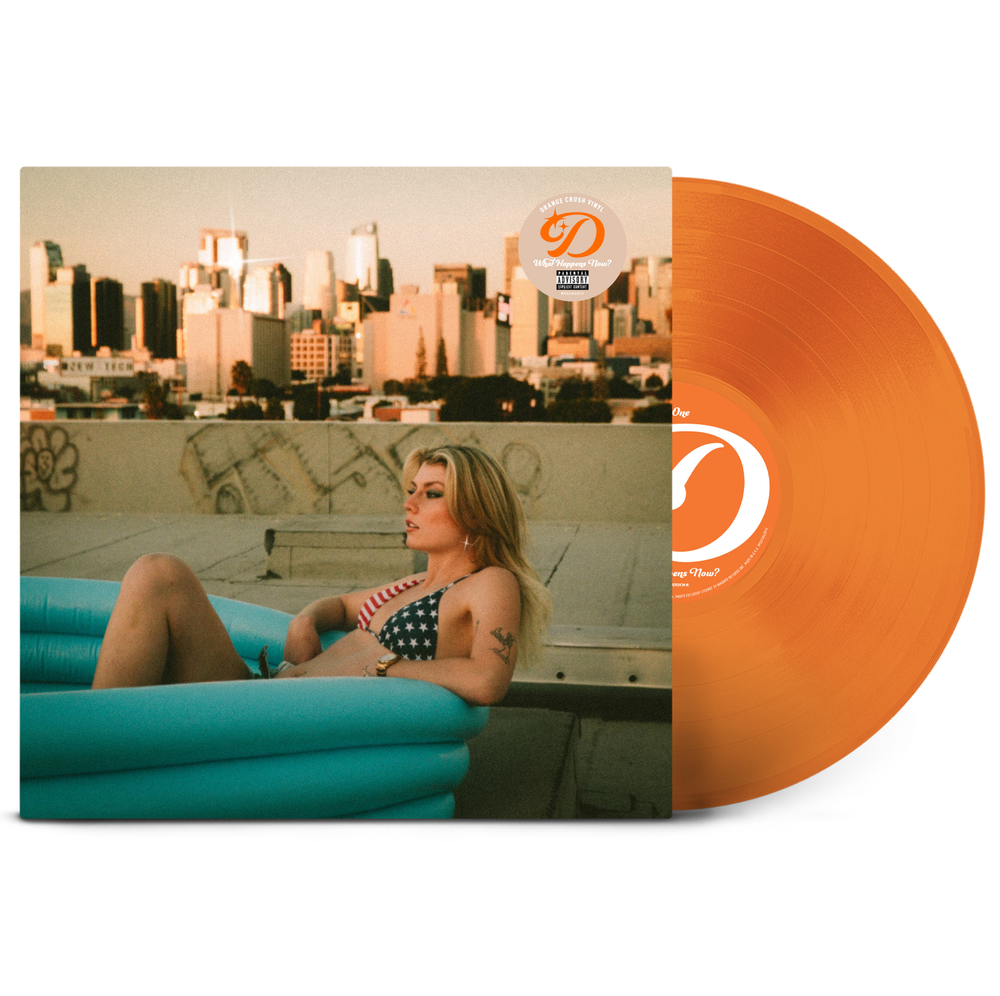 DASHA 'WHAT HAPPENS NOW?' LP (Orange Crush Vinyl)