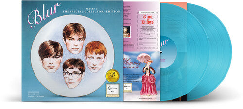 BLUR 'PRESENT THE SPECIAL COLLECTORS EDITION' 2LP (Curacao Blue Vinyl)
