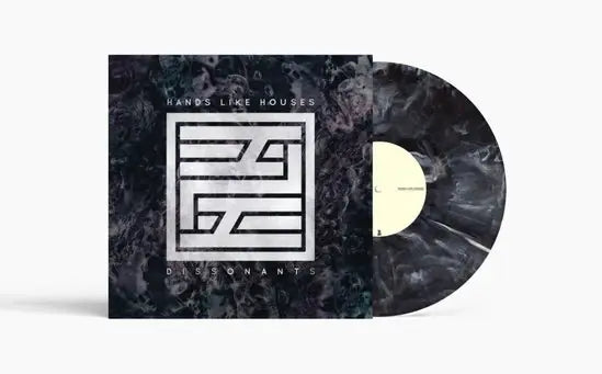HANDS LIKE HOUSES 'DISSONANTS' 10TH ANNIVERSARY LP (Black Ice/White Wave Vinyl)