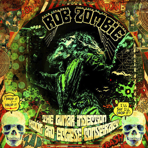 ROB ZOMBIE 'THE LUNAR INJECTION KOOL AID ECLIPSE CONSPIRACY' LP (Blue in Bottle Green w/Black Splatter Vinyl)