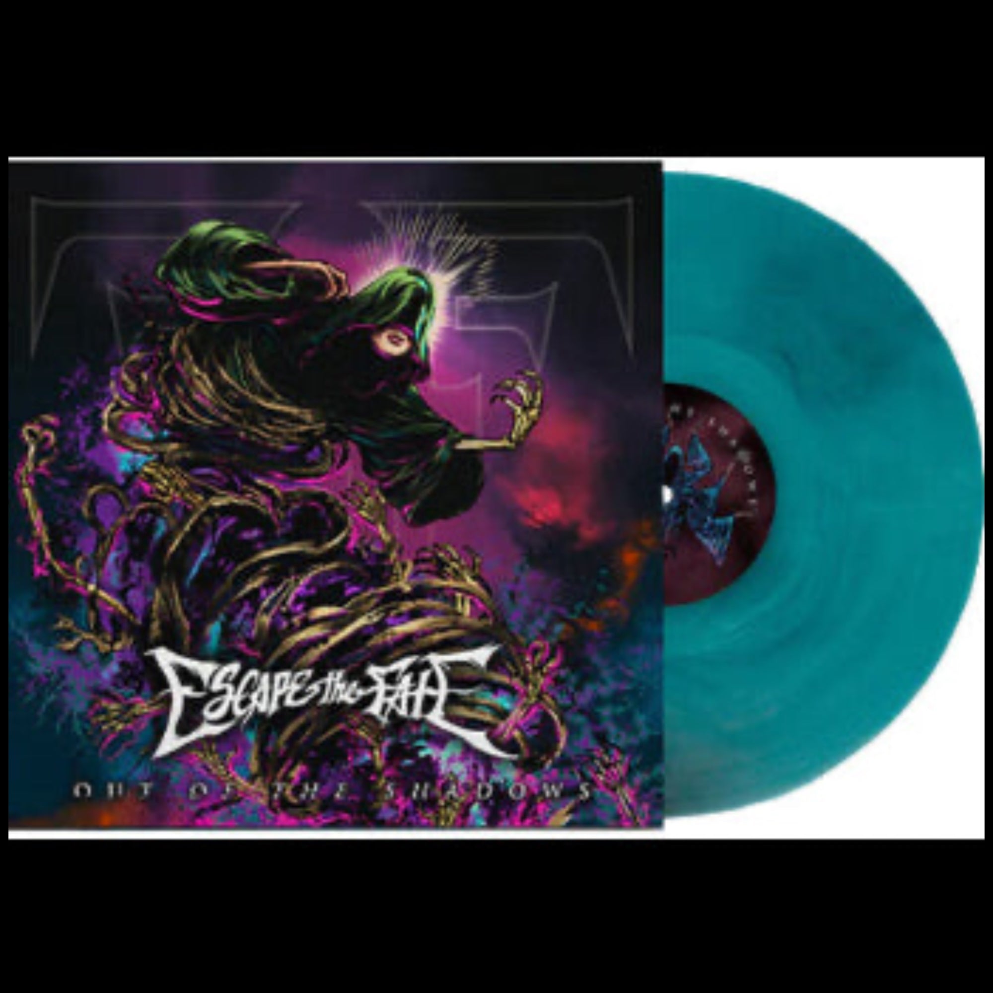 ESCAPE THE FATE 'OUT OF THE SHADOWS' LP (Teal Vinyl)