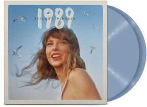 TAYLOR SWIFT '1989 (TAYLOR'S VERSION)' 2LP (Crystal Skies Blue Vinyl)