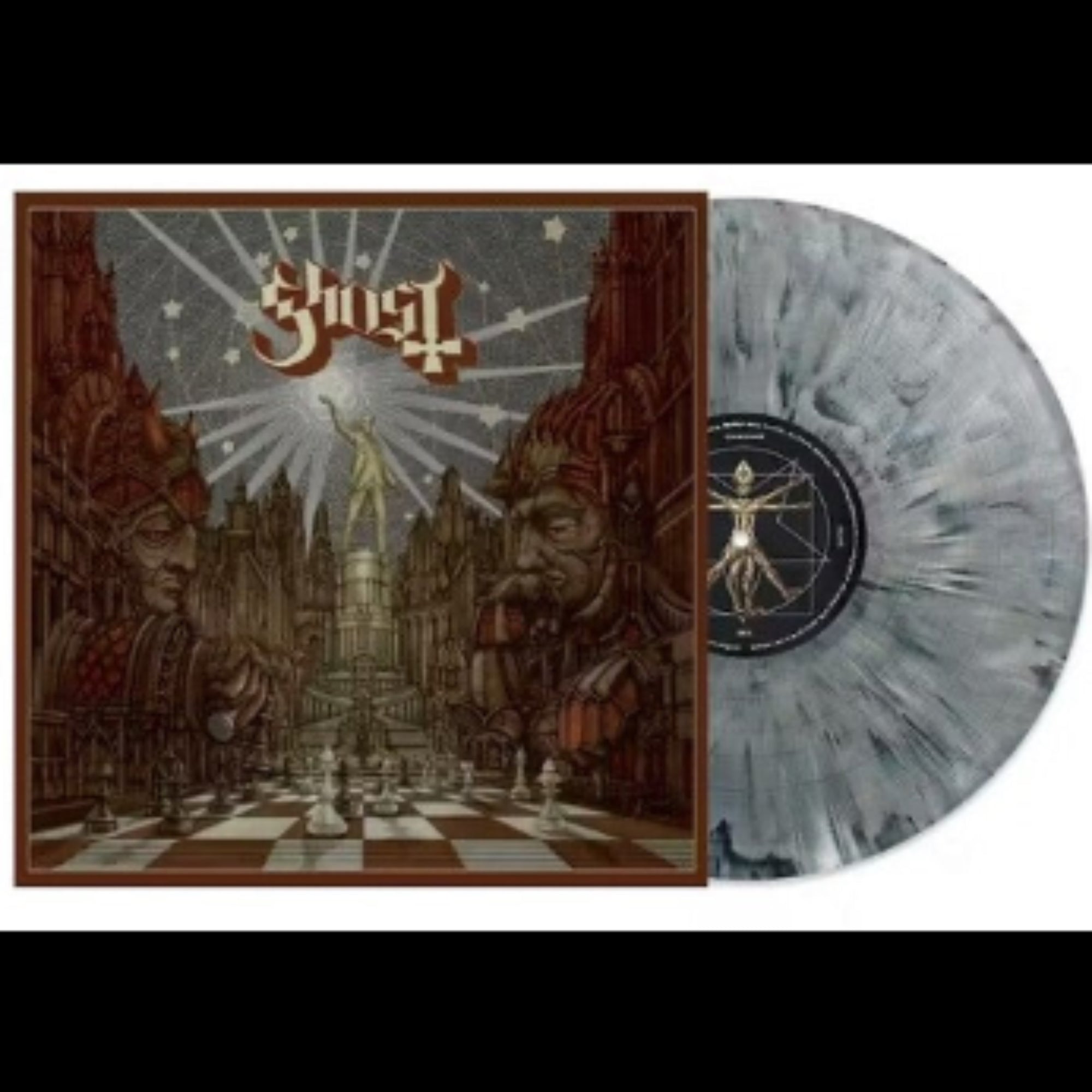 GHOST 'POPESTAR' 12" EP (Limited Edition, Gray Smoke Vinyl)