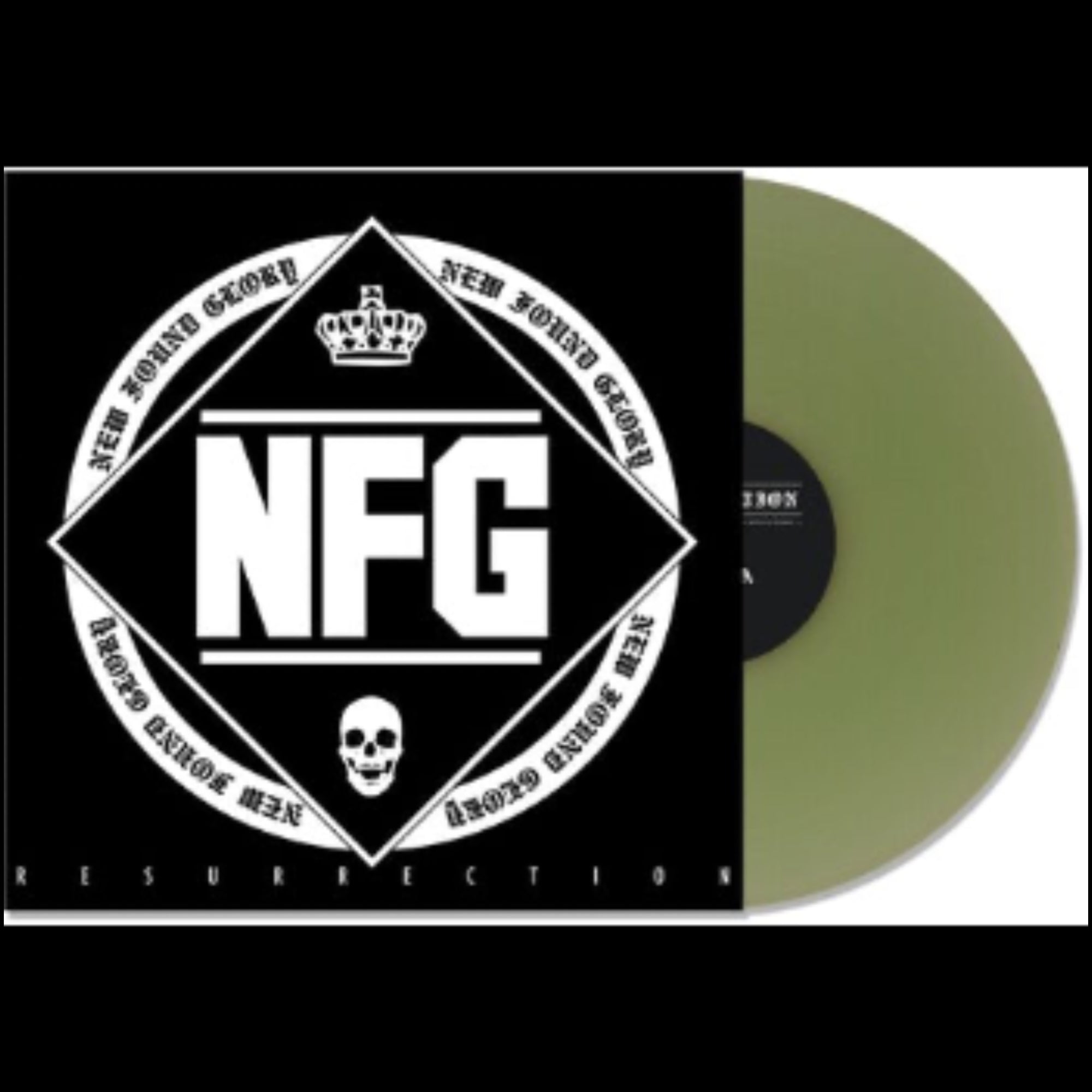 NEW FOUND GLORY 'RESURRECTION' LP (Coke Bottle Green Vinyl)