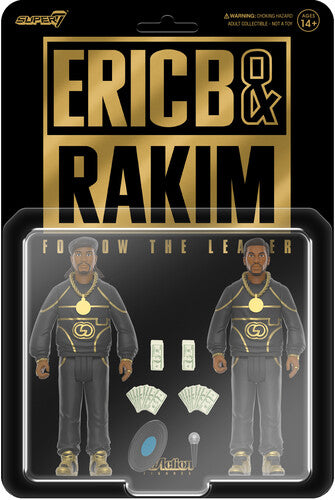 ERIC B. & RAKIM REACTION FIGURES WAVE 2 - FOLLOW THE LEADER 2 PACK