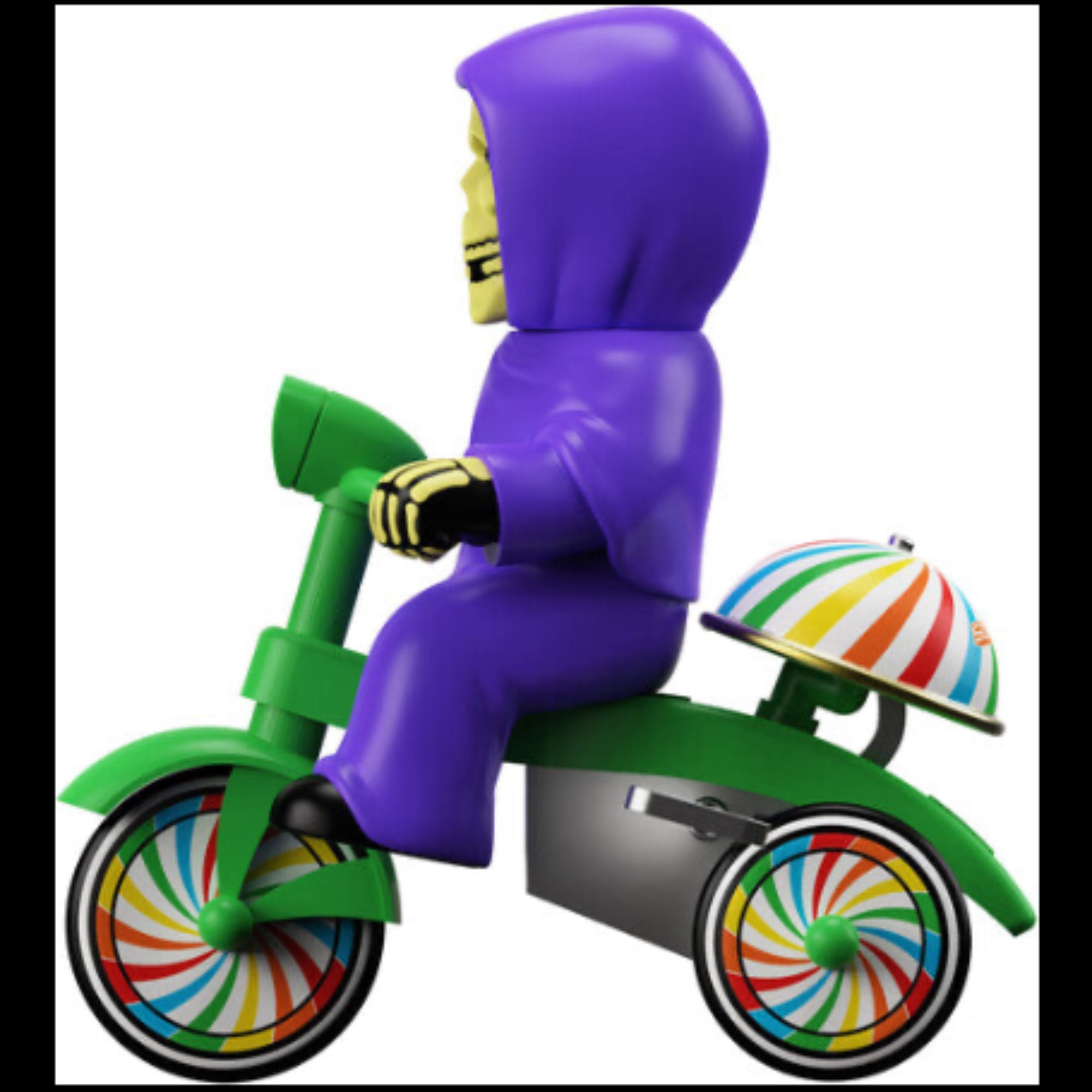 MISFITS SUPER CYCLE - FIEND (PURPLE W/ GREEN TRIKE)