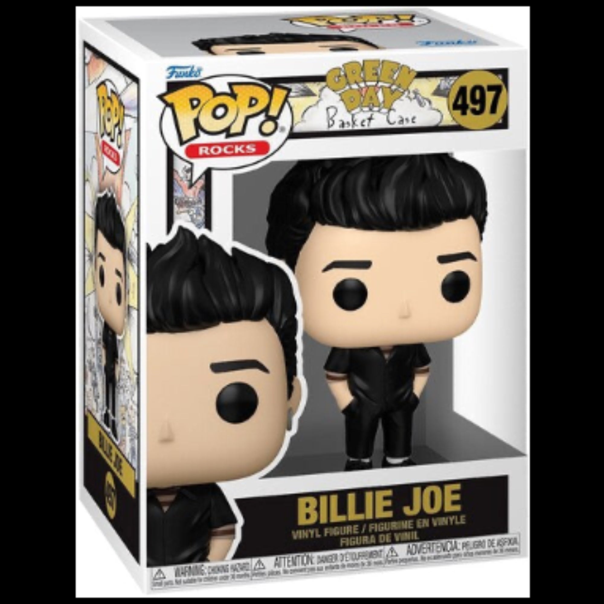 GREEN DAY BILLIE JOE ARMSTRONG (BASKET CASE) FUNKO POP! ROCKS FIGURE