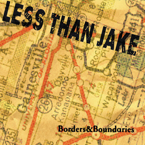LESS THAN JAKE 'BORDERS & BOUNDARIES' 2LP (25th Anniversary, Yellow Vinyl)