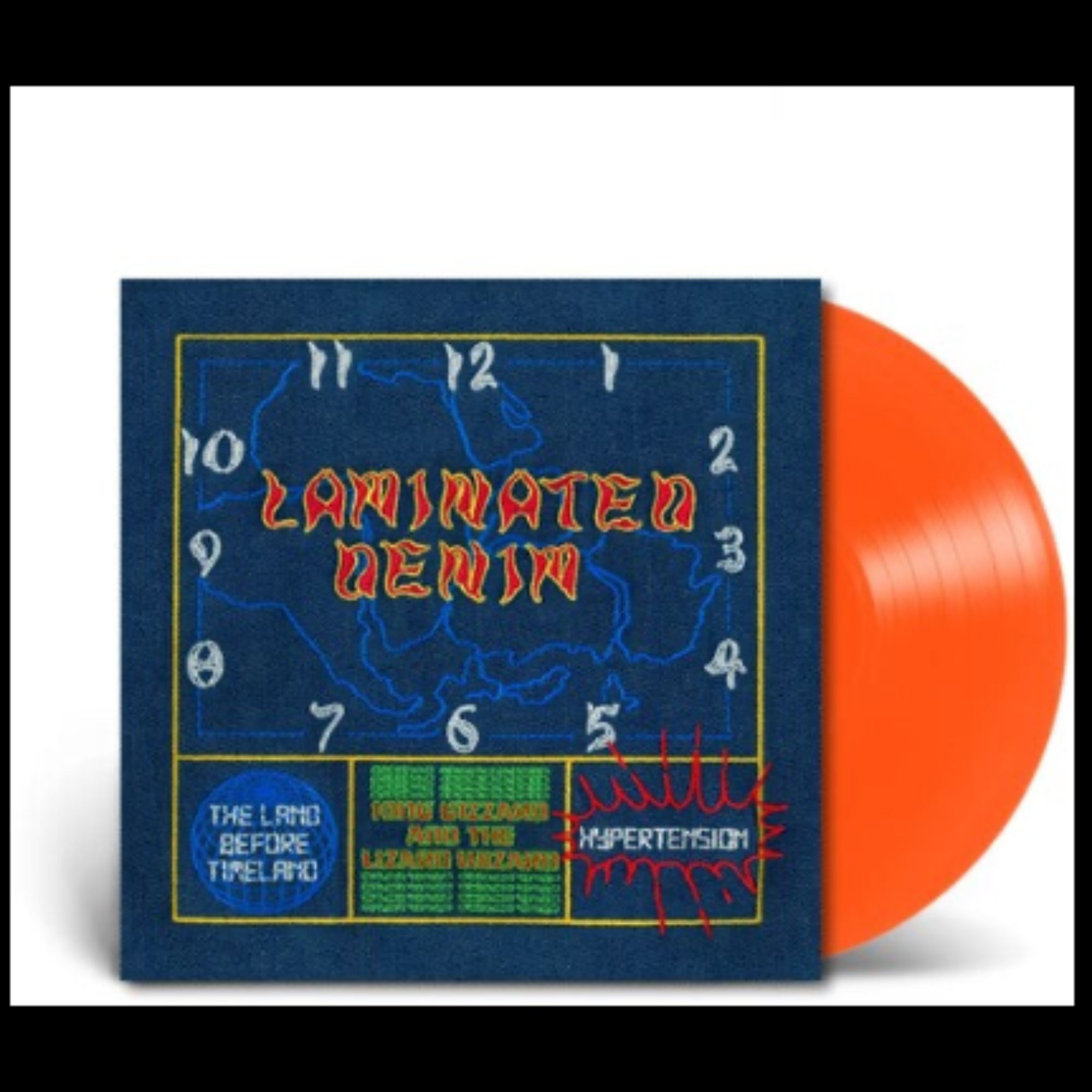 KING GIZZARD & THE LIZARD WIZARD 'LAMINATED DENIM' LP (Orange Habanero Vinyl)