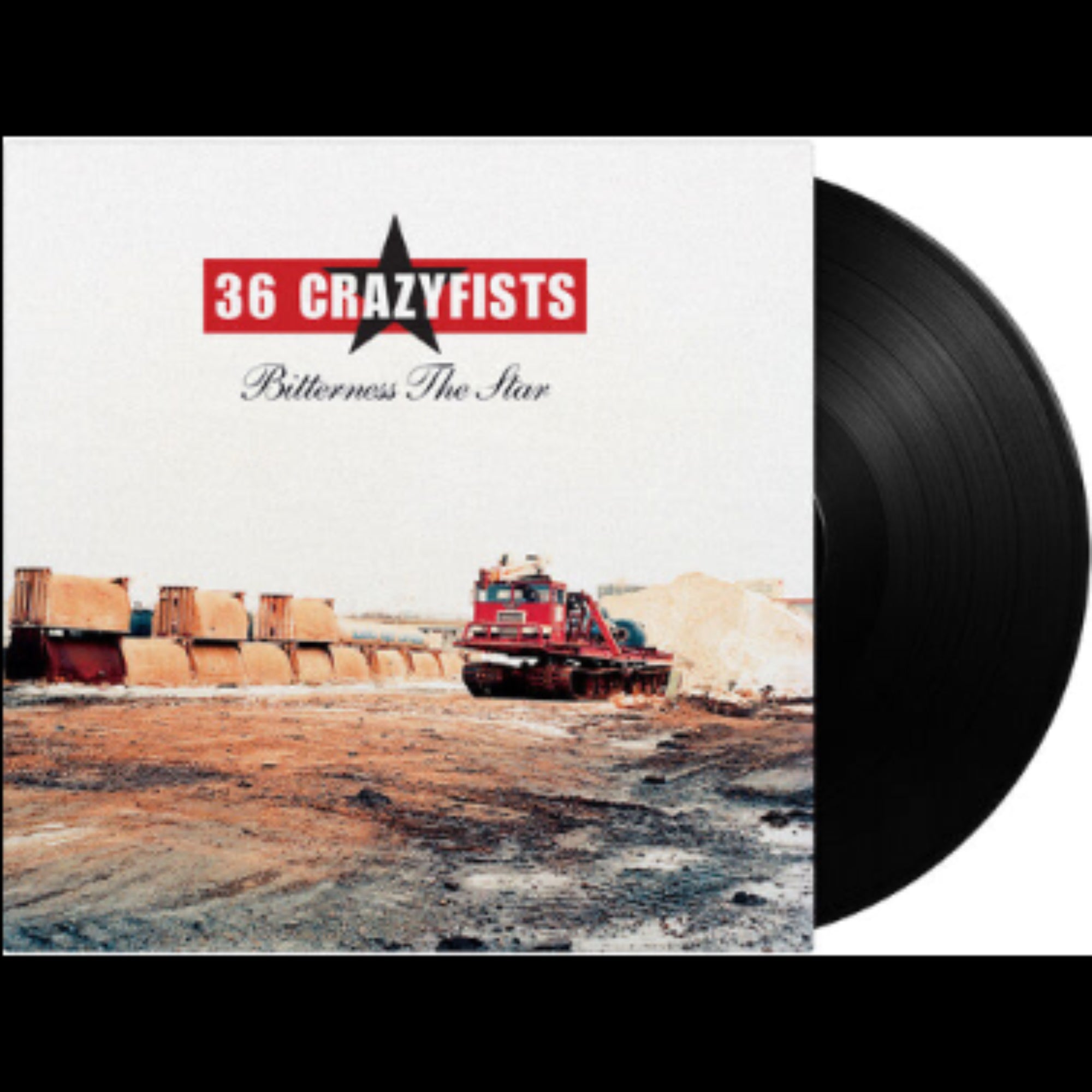 36 CRAZYFISTS 'BITTERNESS THE STAR' LP (Import, Limited Edition Black Vinyl)