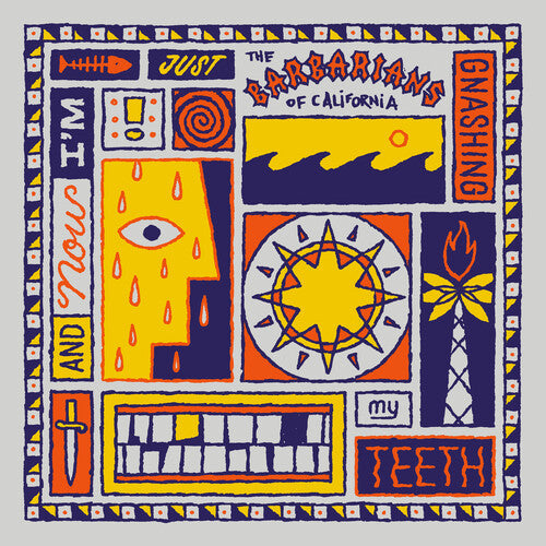 THE BARBARIANS OF CALIFORNIA 'AND NOW I'M JUST GNASHING MY TEETH' LP - PINK
