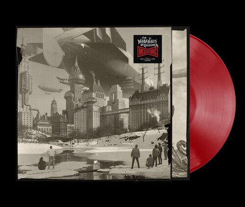 THE BARBARIANS OF CALIFORNIA 'MEGATONS' LP (Really Really Red Vinyl)