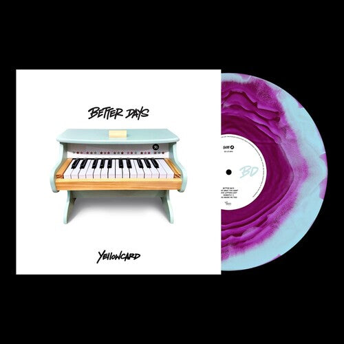 YELLOWCARD ‘BETTER DAYS’ LP (Blue & Purple A/B Vinyl)