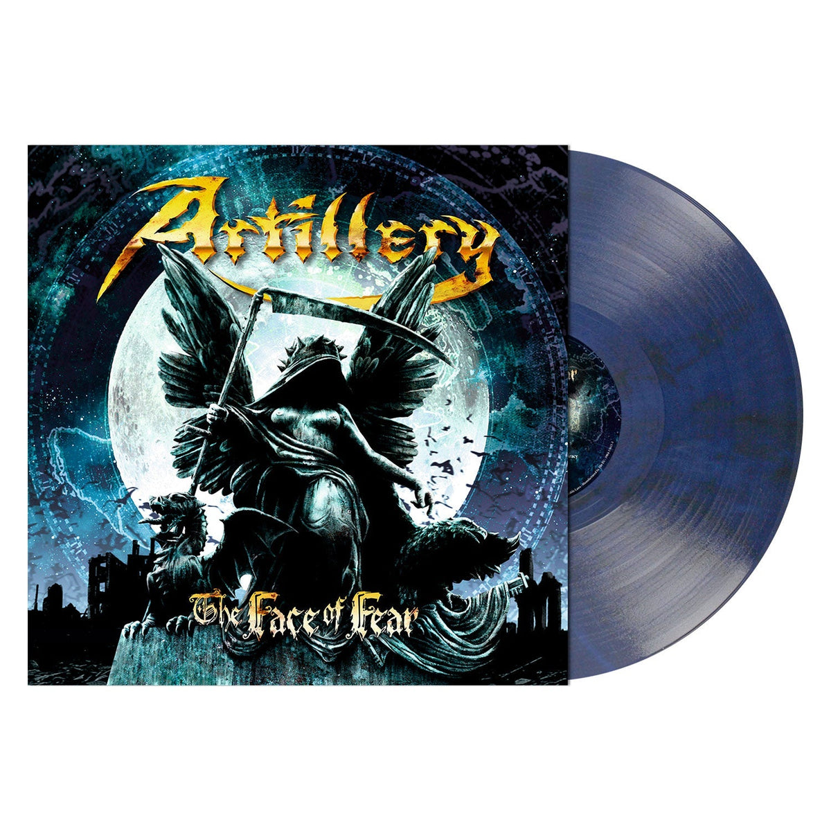 ARTILLERY'THE FACE OF FEAR' LP (Blue/Black Marble Vinyl)