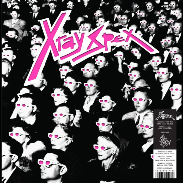 X-RAY SPEX 'OBSESSED WITH YOU (The Early Years)' LP (Day-Glo Pink Viny
