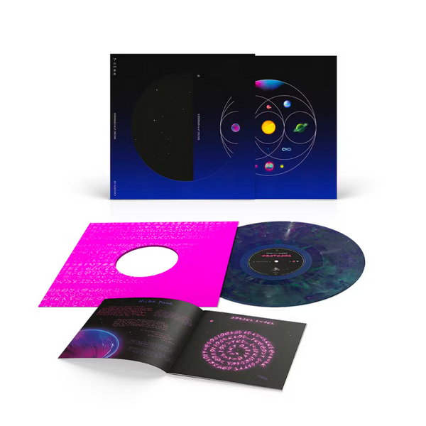 COLDPLAY 'MUSIC OF THE SPHERES' LP (Recycled Colors Vinyl)