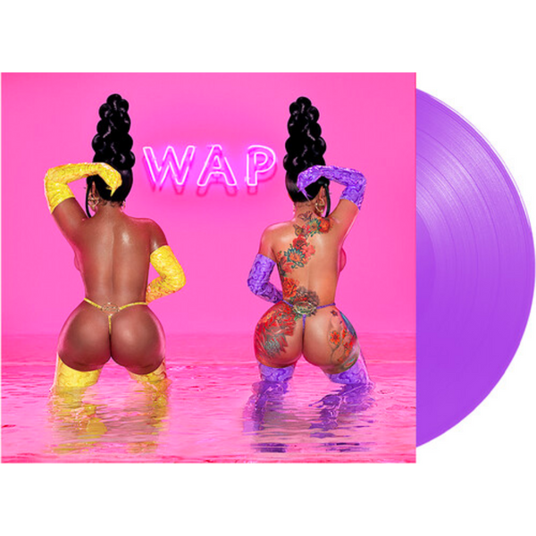 CARDI B & MEGAN THEE STALLION 'WAP' 12" SINGLE (Limited Edition, Purple Vinyl)