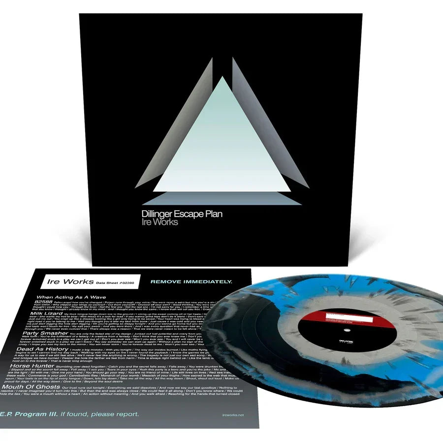 THE DILLINGER ESCAPE PLAN'IRE WORKS' LP (Colored Vinyl)