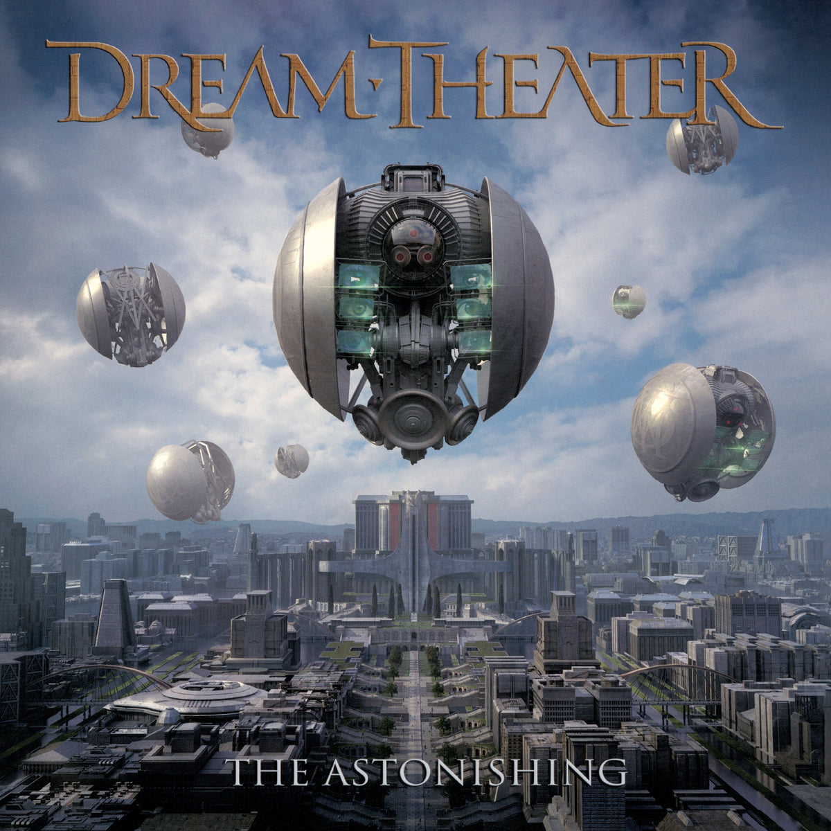 DREAM THEATER 'THE ASTONISHING' 4LP (Limited, Clear Vinyl)