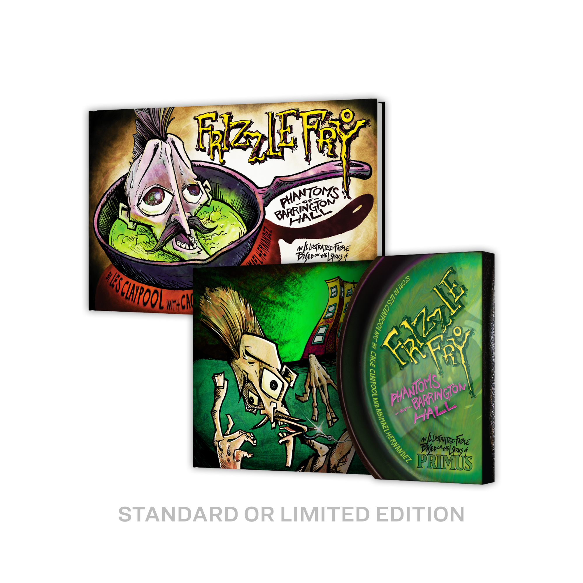 PRIMUS PRESENTS FRIZZLE FRY: THE GHOSTS OF BARRINGTON HALL GRAPHIC NOVEL