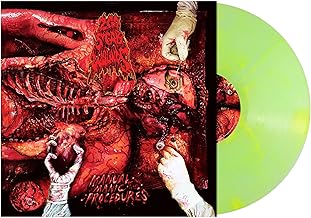 200 STAB WOUNDS 'MANUAL MANIC PROCEDURES' LP - PLUTONIUM GREEN/YELLOW MARBLE