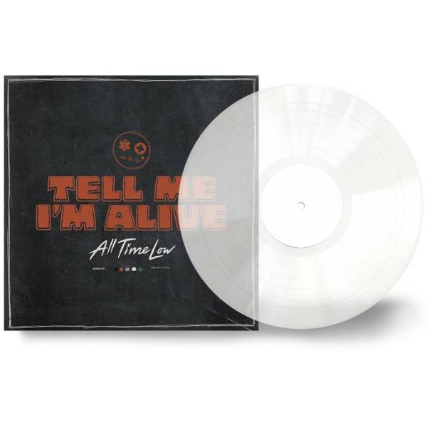 ALL TIME LOW 'TELL ME I'M ALIVE' LP (White Colored Vinyl)