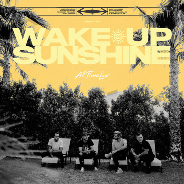 ALL TIME LOW 'WAKE UP, SUNSHINE' LP