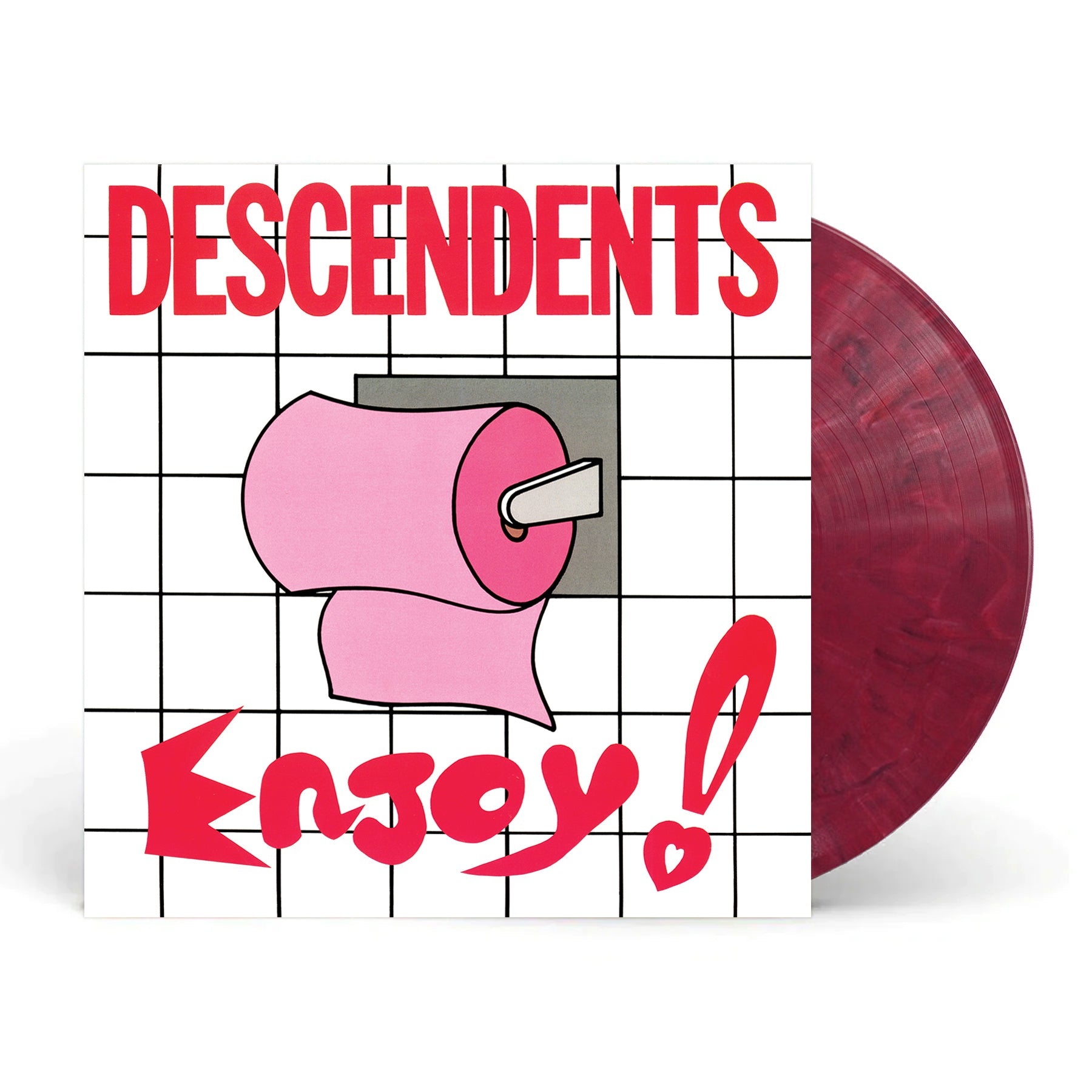 DESCENDENTS ‘ENJOY!’ LP (Wild Cherry Vinyl)