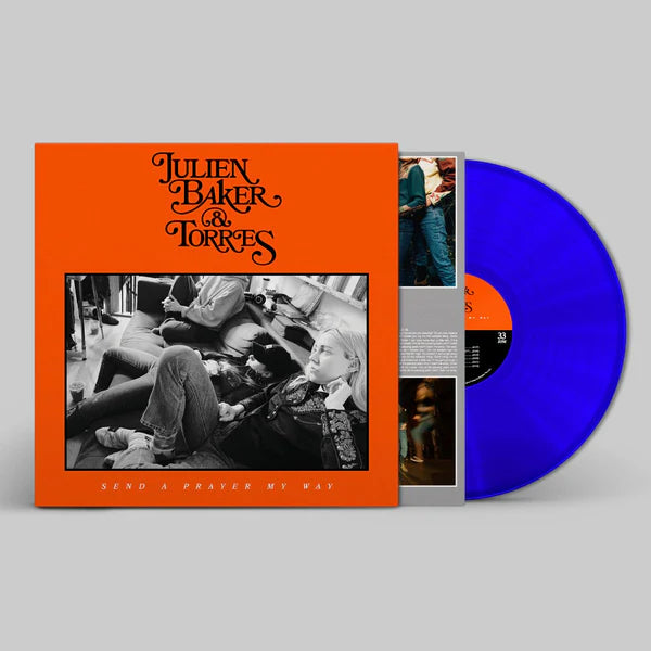 JULIEN BAKER & TORRES 'SEND A PRAYER MY WAY' LP (Blue Vinyl)