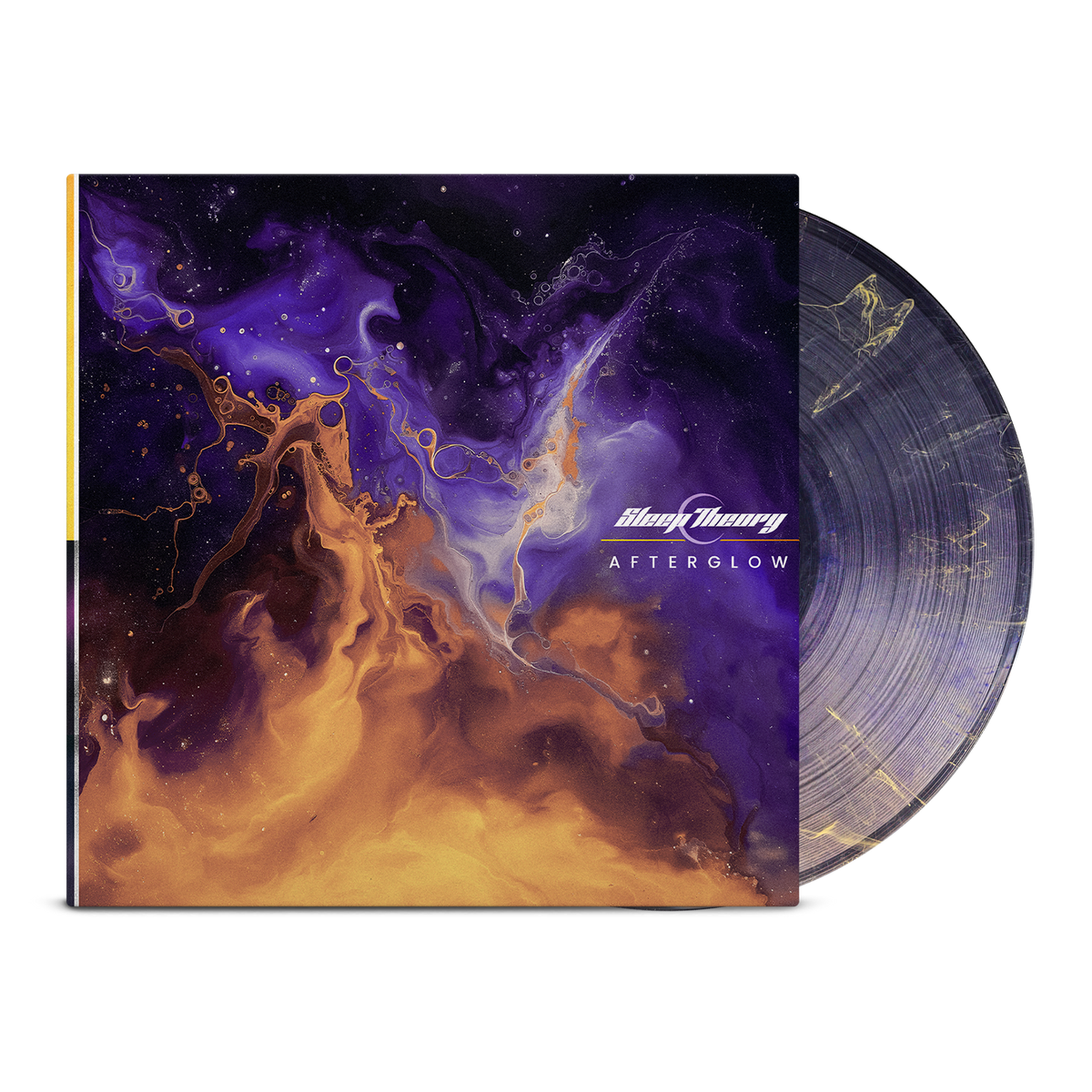 SLEEP THEORY'AFTERGLOW' LP - EXCLUSIVE - LTD. 300 - CLEAR/YELLOW/PURPLE