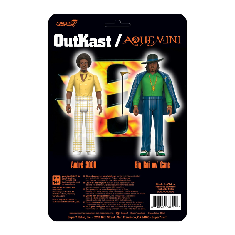 OUTKAST (AQUEMINI) WAVE 2 2-PACK REACTION FIGURES