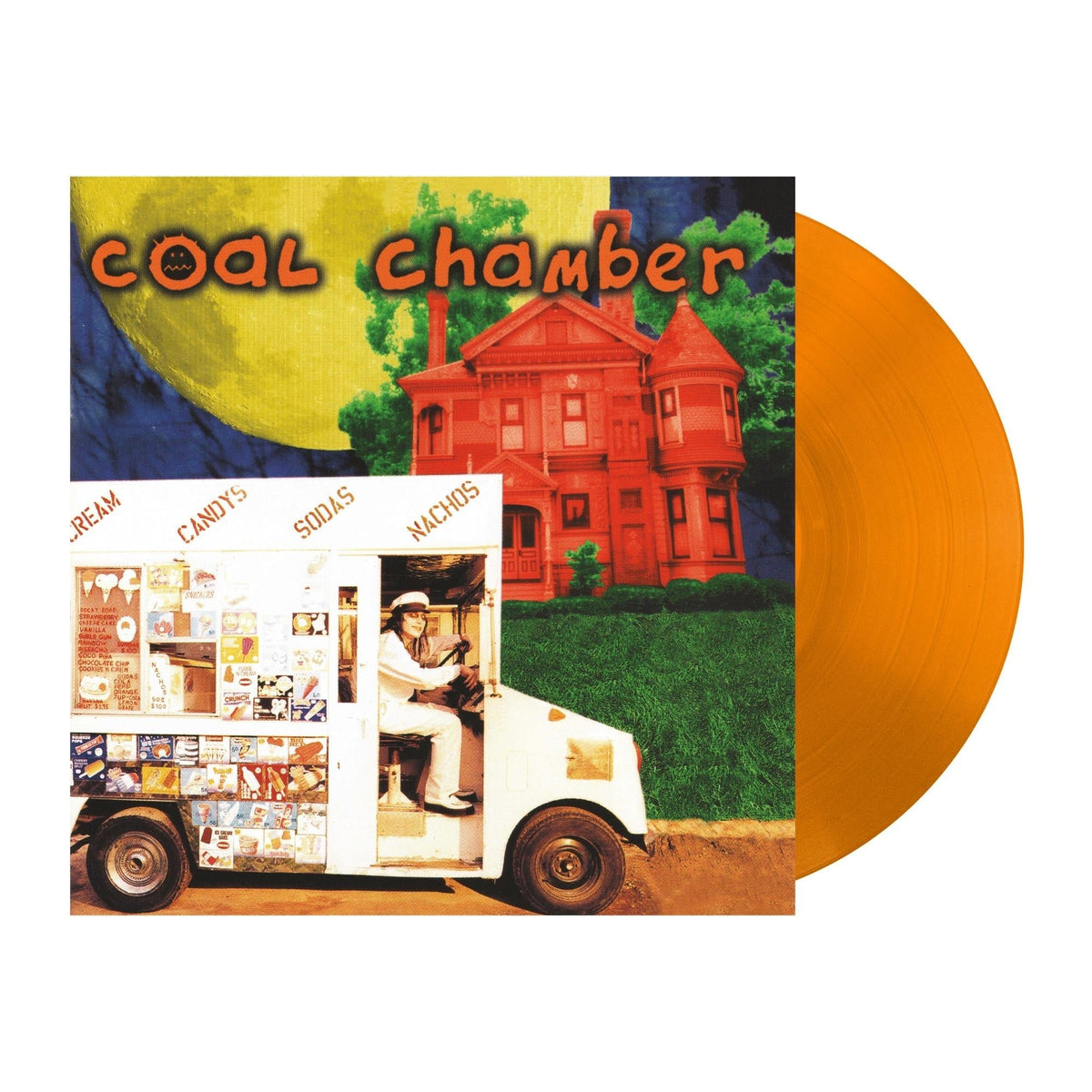 COAL CHAMBER'SELF TITLED' LP (Clear Orange Vinyl)