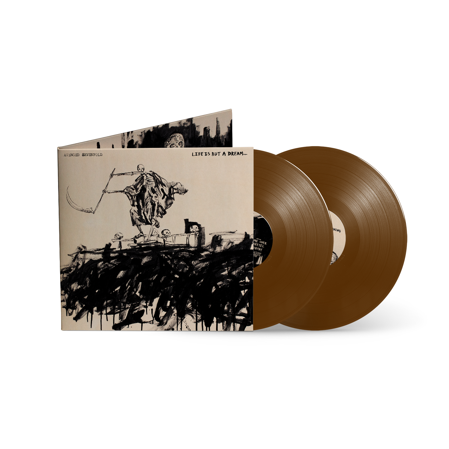 ALTERNATIVE PRESS SUMMER 2023 ISSUE FEATURING AVENGED SEVENFOLD + 'LIFE IS BUT A DREAM' LIMITED EDITION BROWN 2LP VINYL