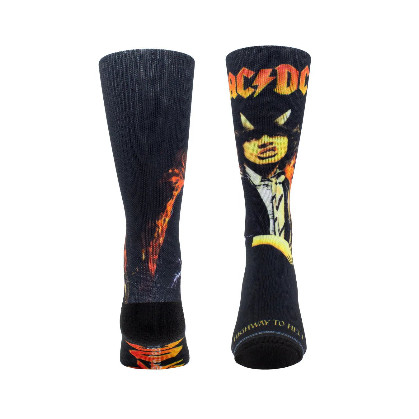 AC/DC 'HIGHWAY TO HELL' CREW SOCKS
