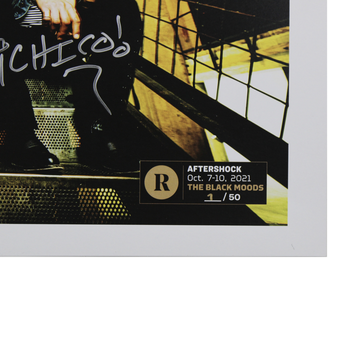 THE BLACK MOODS X REVOLVER AFTERSHOCK- SIGNED FESTIVAL POSTER
