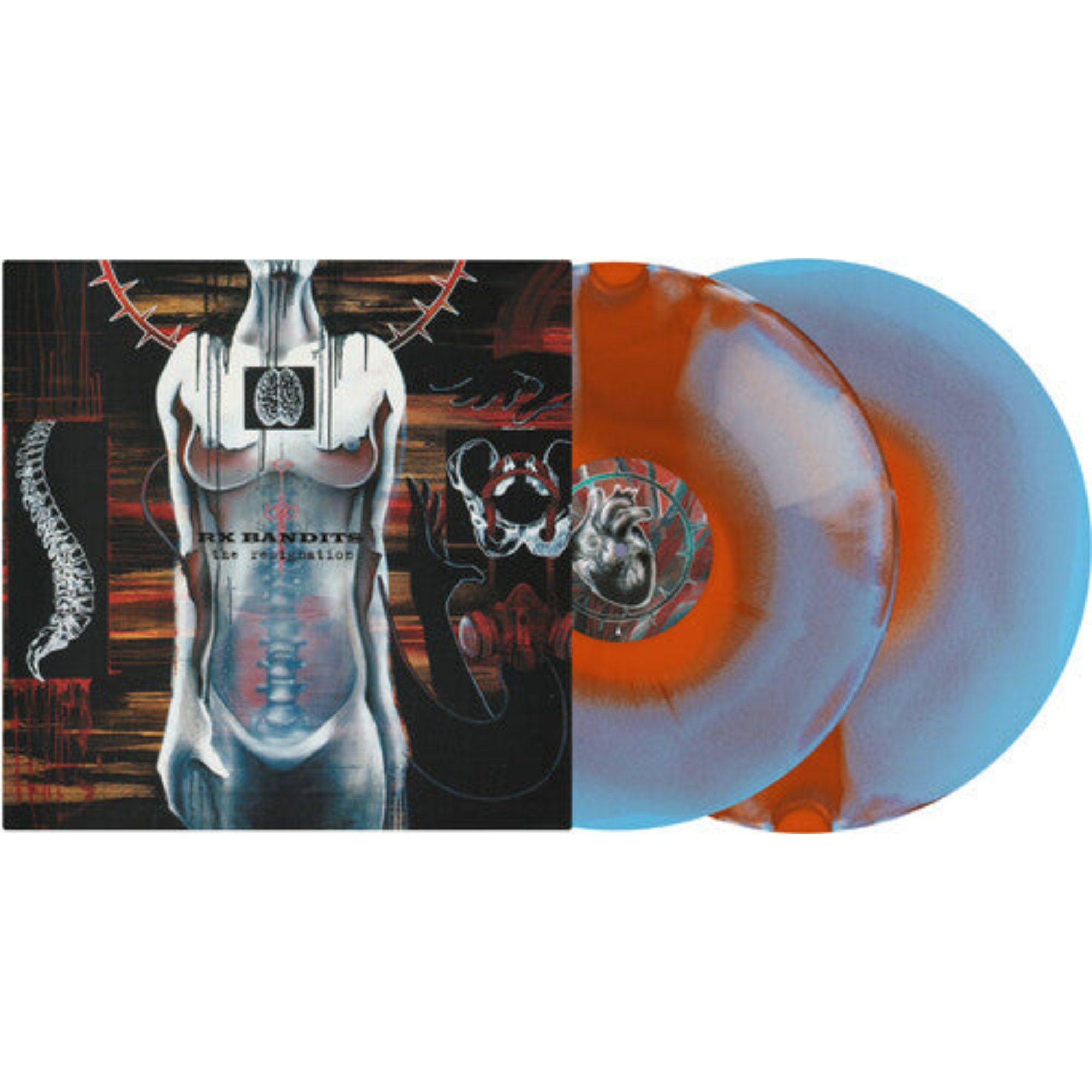 RX BANDITS ‘THE RESIGNATION’ 2LP (20th Anniversary, Tangerine/Blue/Bone Vinyl)
