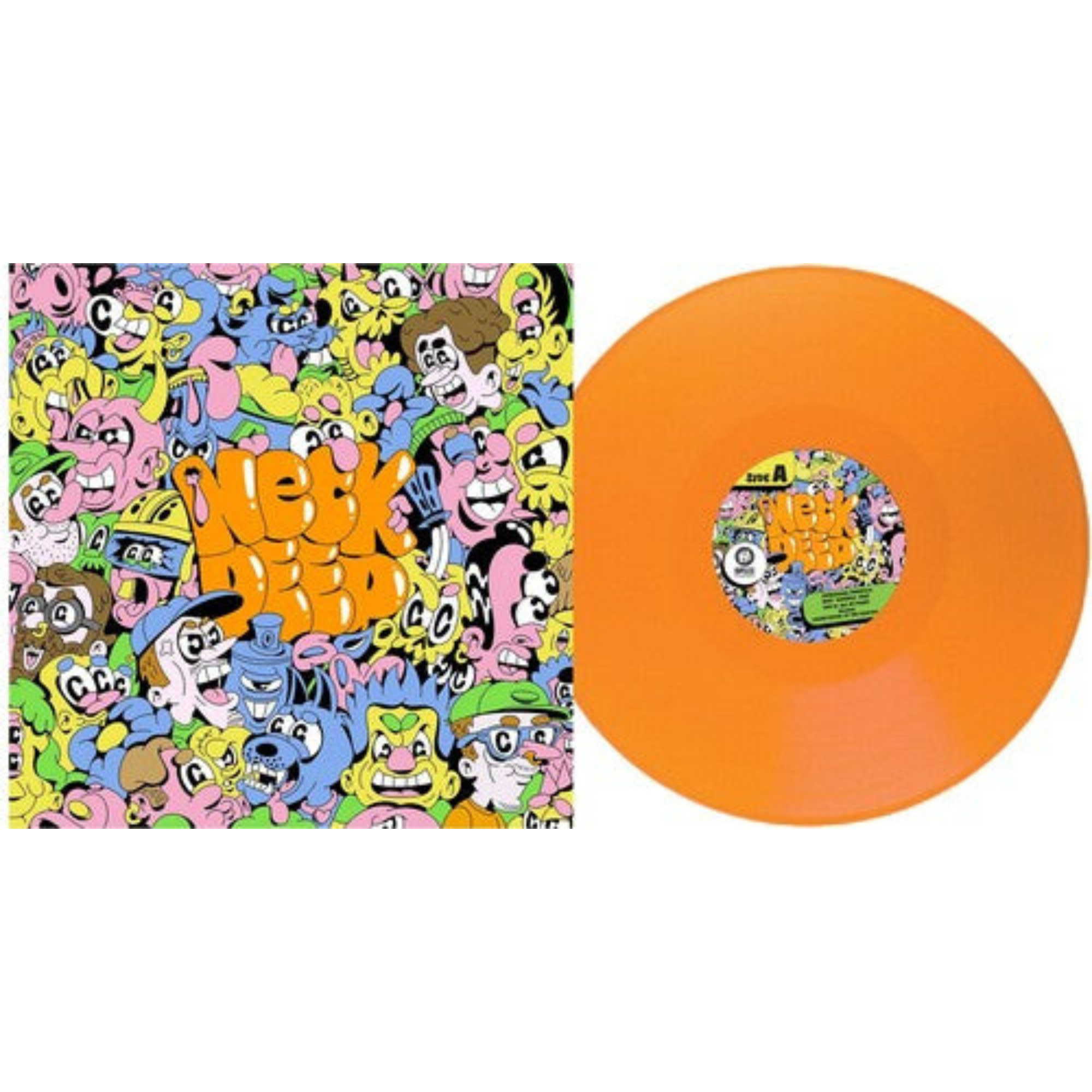 NECK DEEP 'NECK DEEP' LP (Orange Vinyl)