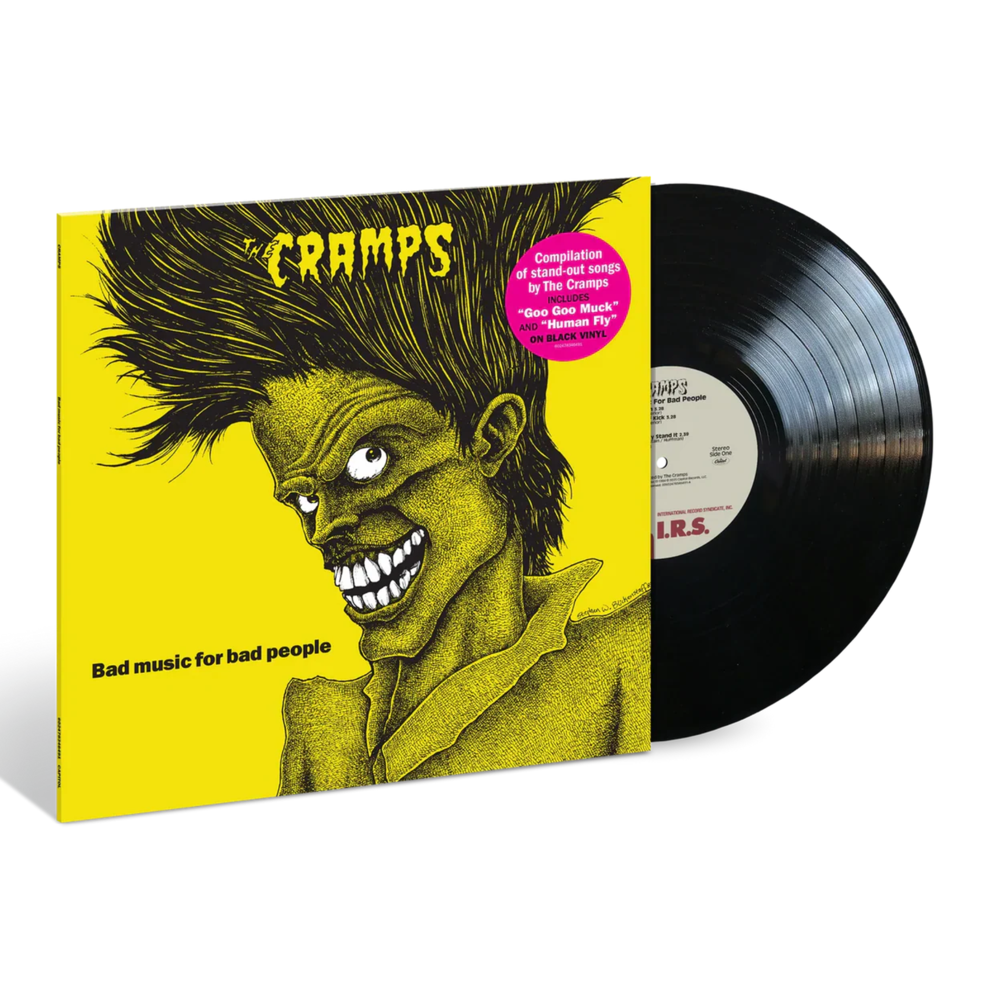 THE CRAMPS 'BAD MUSIC FOR BAD PEOPLE' LP