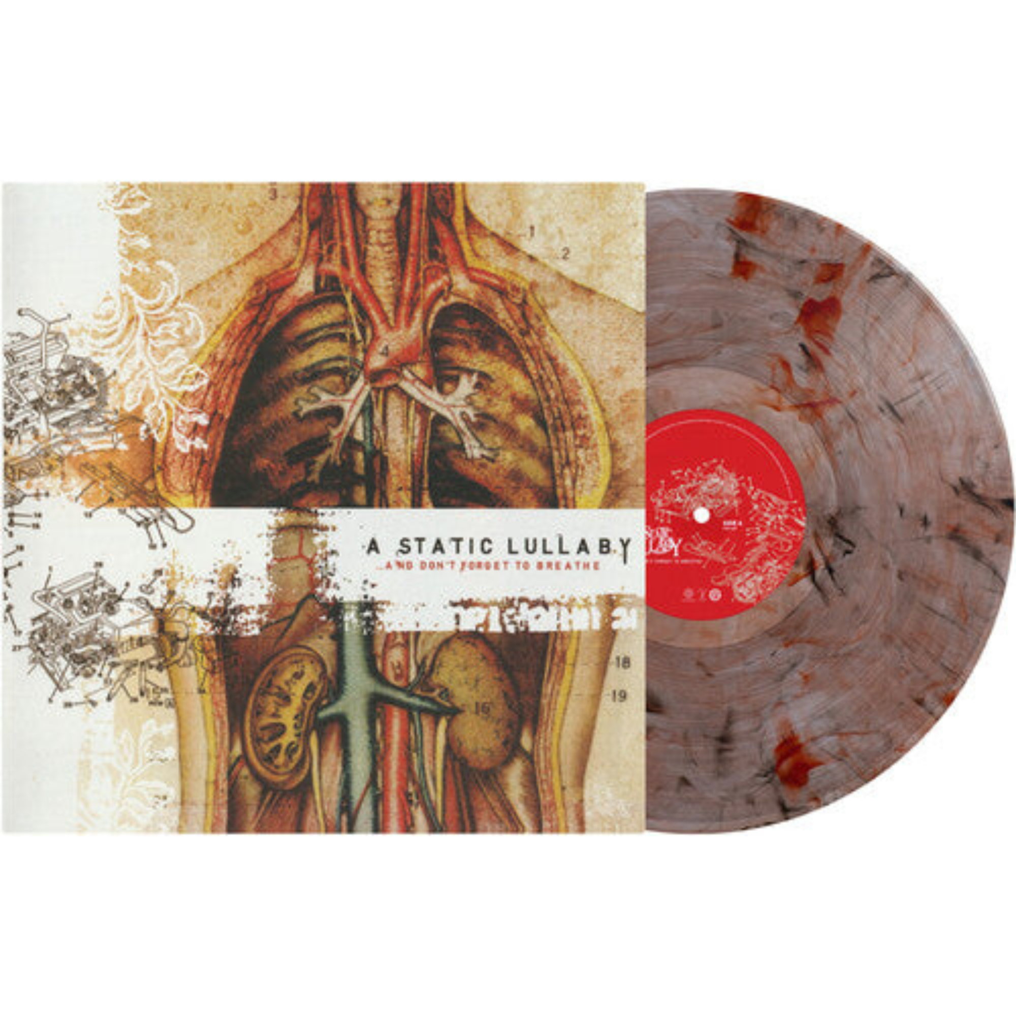 A STATIC LULLABY ‘…AND DON’T FORGET TO BREATHE’ LP (Color Vinyl)