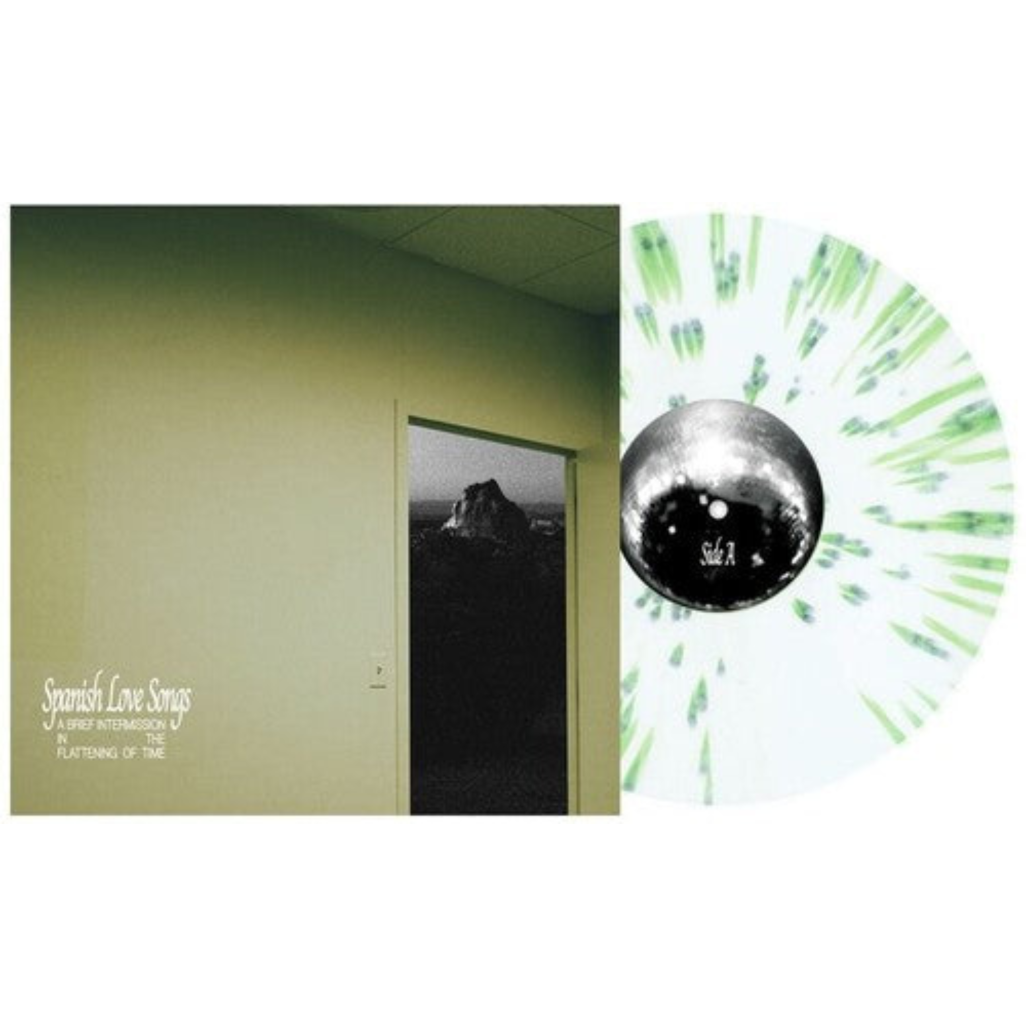 SPANISH LOVE SONGS ‘A BRIEF INTERMISSION IN THE FLATTENING OF TIME’ EP (White w/Green Splatter Vinyl)