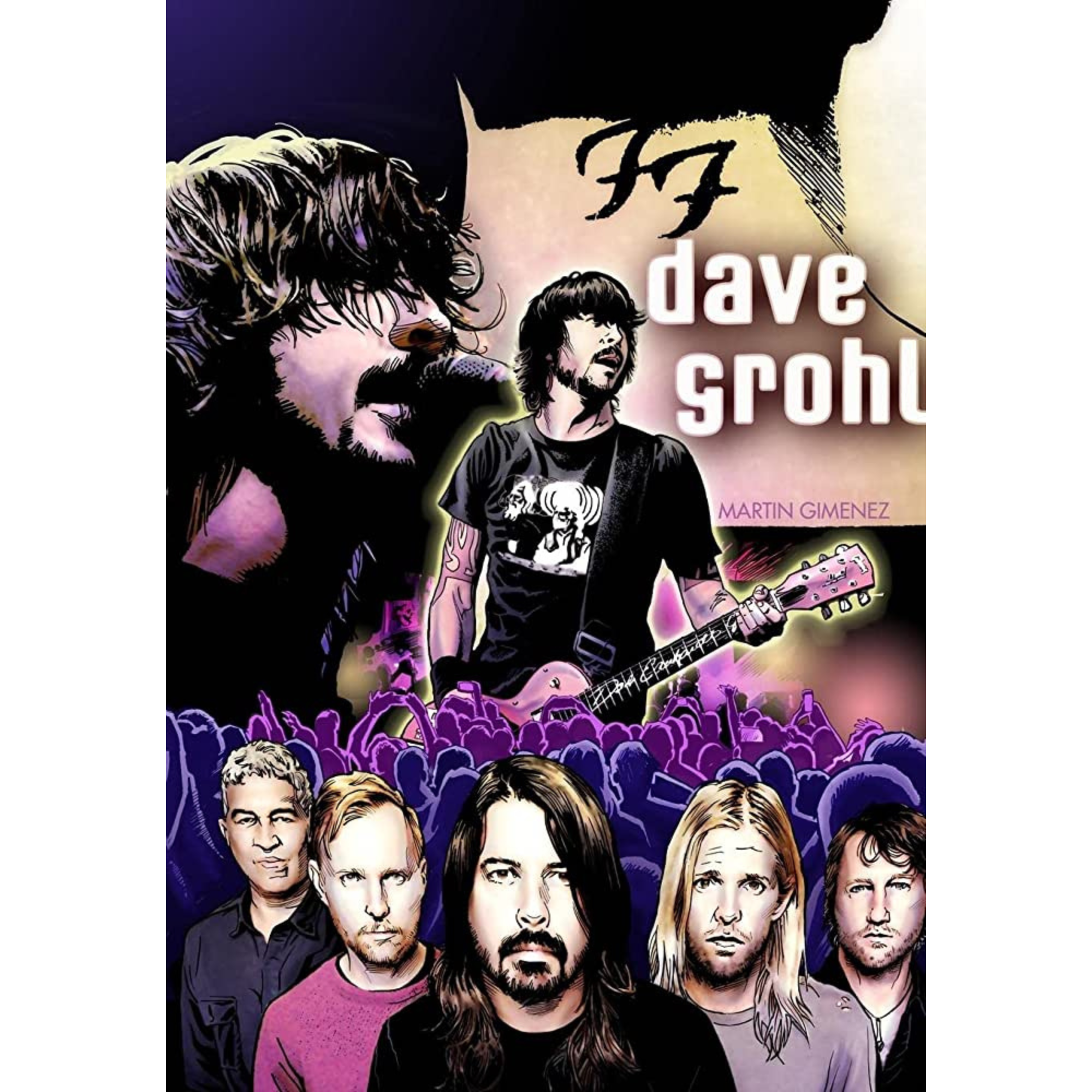 ORBIT: DAVE GROHL SOFTCOVER COMIC BOOK