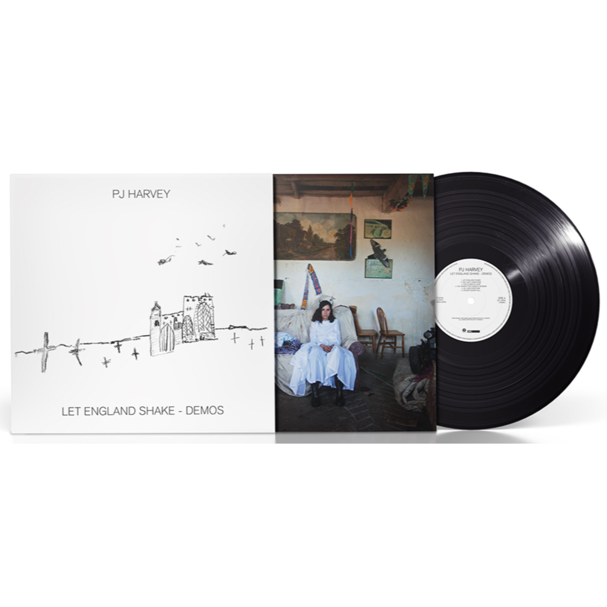 PJ HARVEY 'LET ENGLAND SHAKE DEMOS' LP