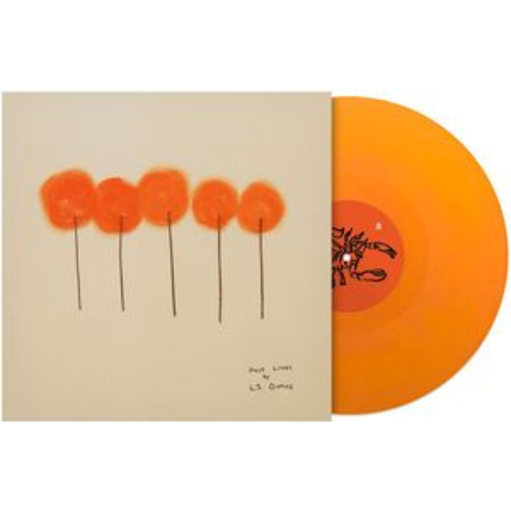 L.S. DUNES 'PAST LIVES' LP (Tangerine Vinyl)