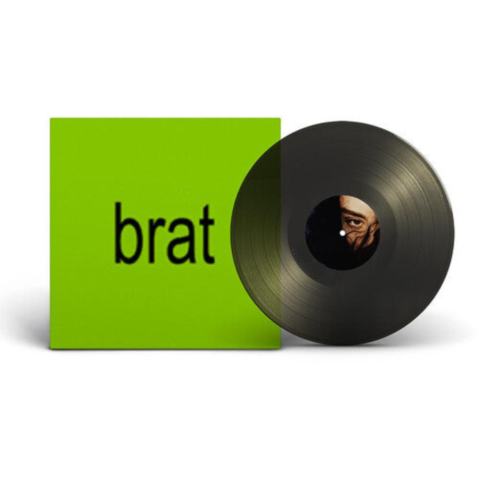 CHARLI XCX 'BRAT' LP (Black Ice Vinyl)