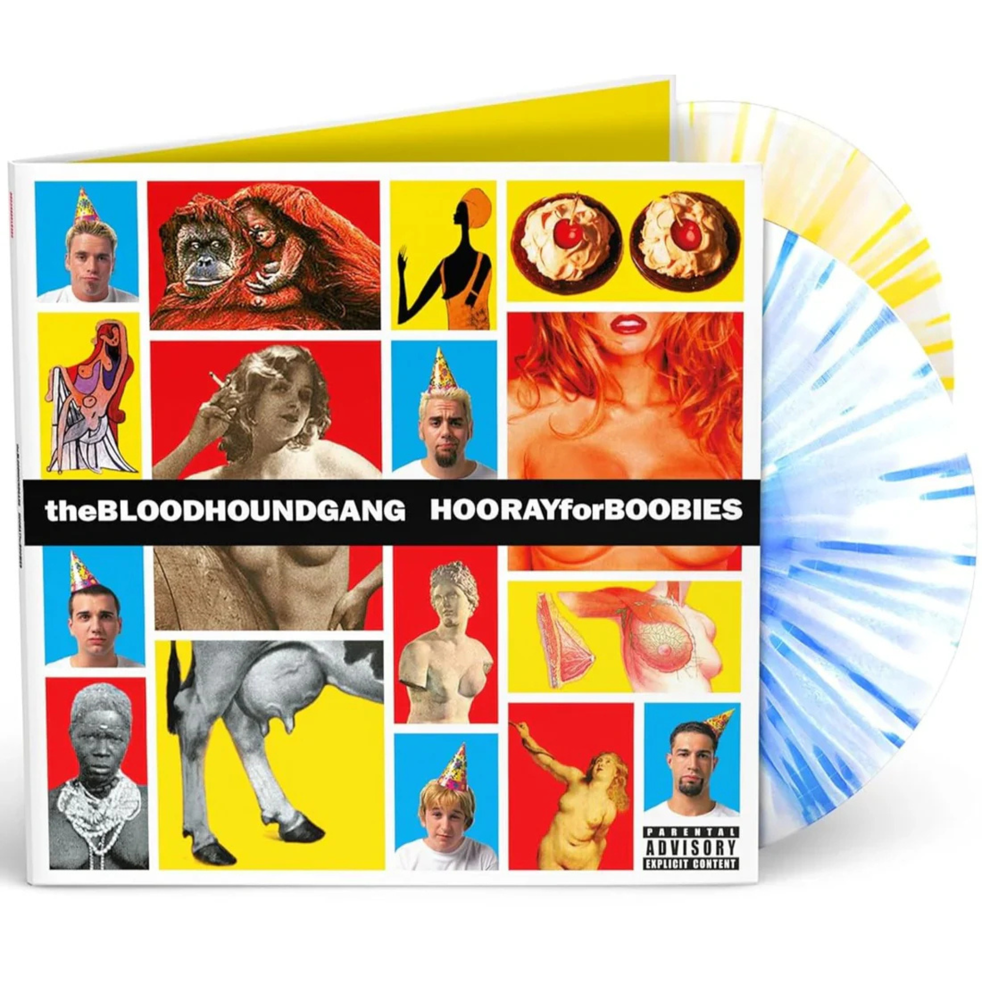 THE BLOODHOUND GANG 'HOORAY FOR BOOBIES' 2LP (Splatter Vinyl)