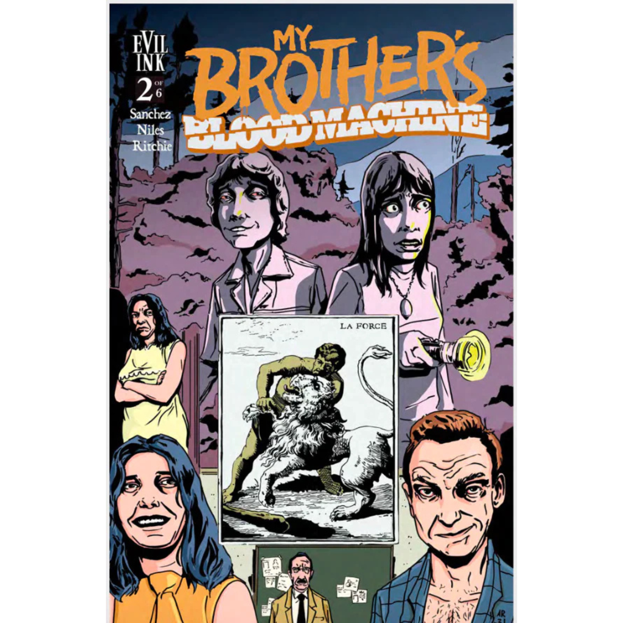 MY BROTHER’S BLOOD MACHINE by CLAUDIO SANCHEZ -  COMIC BOOK ISSUE 2 OF 6 (EXCLUSIVE COVER)