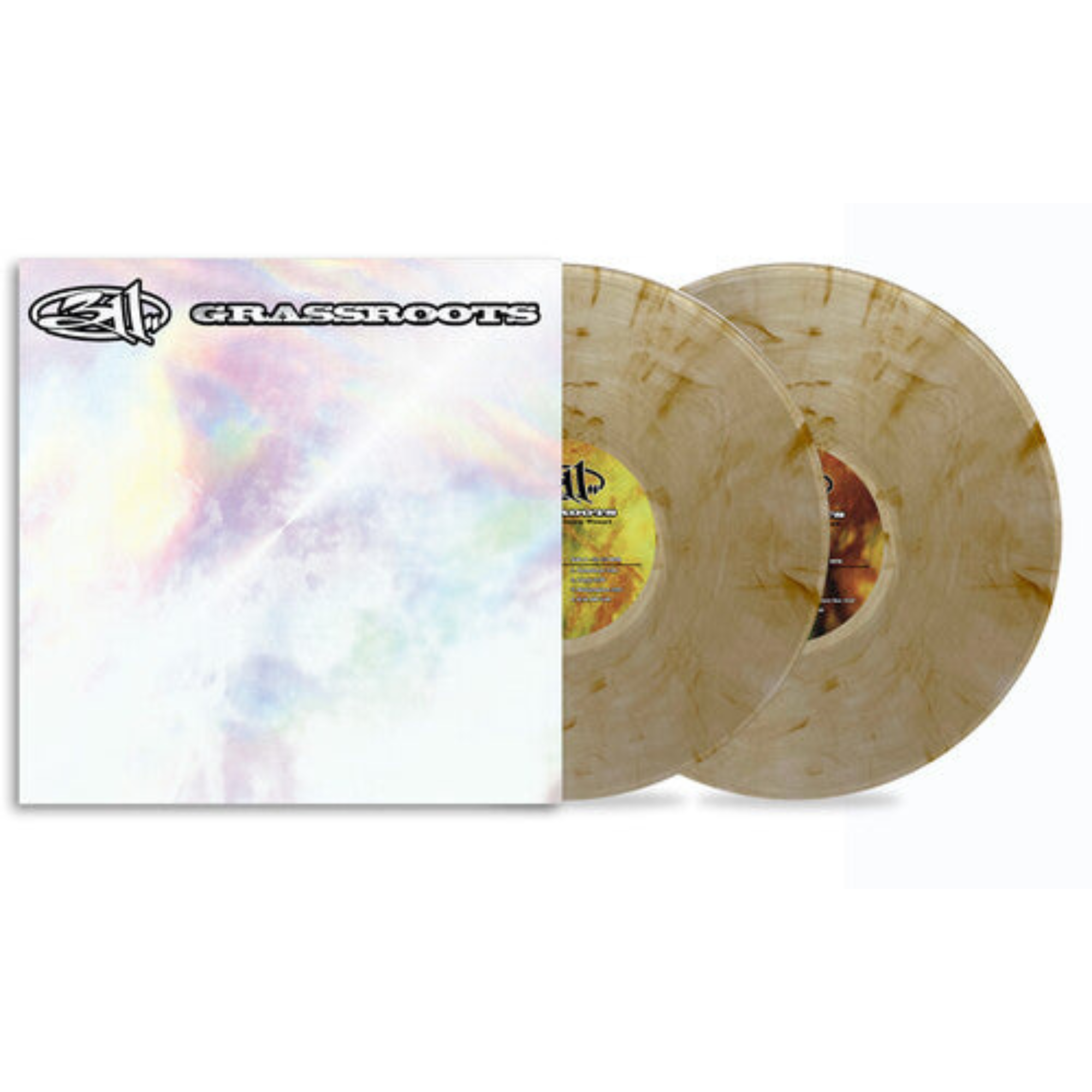 311 'GRASSROOTS' 2LP (30th Anniversary, Clear With Brown Swirls Vinyl)