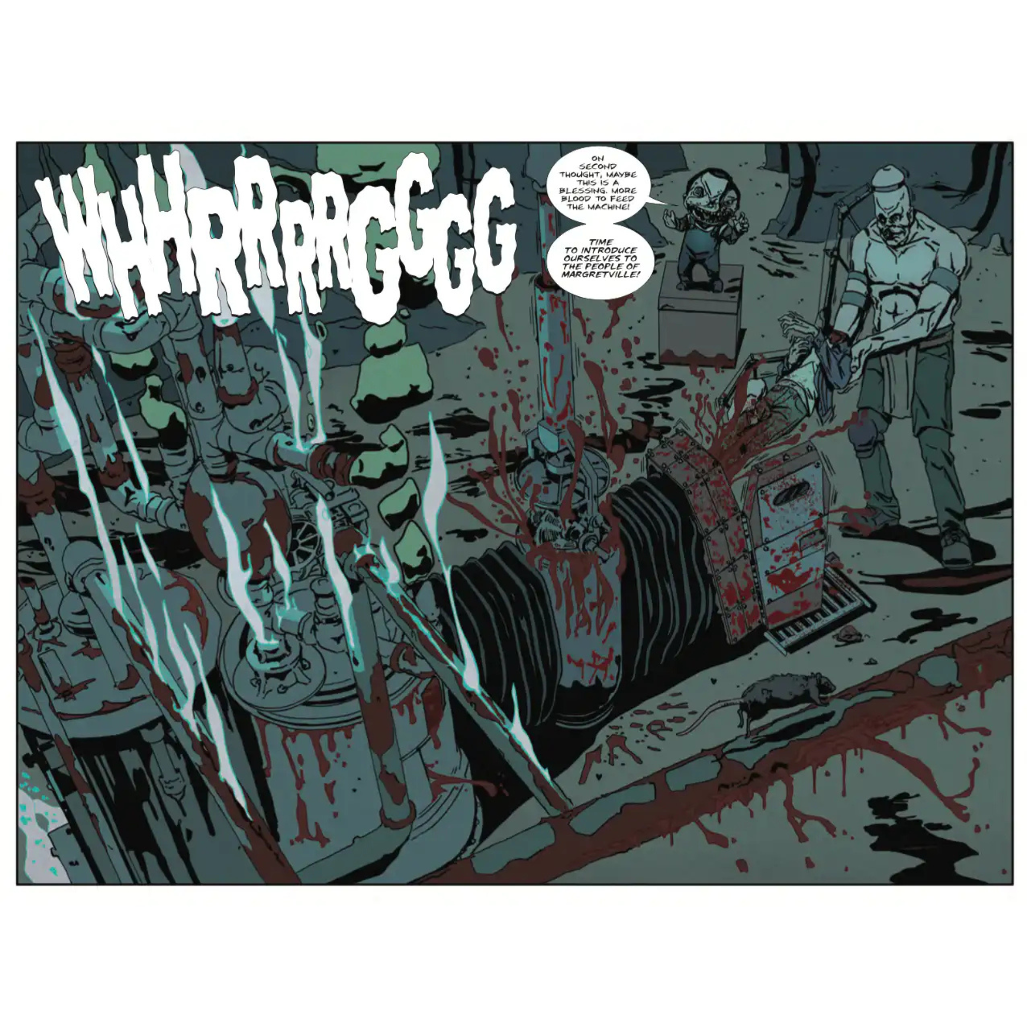 MY BROTHER’S BLOOD MACHINE by CLAUDIO SANCHEZ -  COMIC BOOK ISSUE 4 OF 6 (EXCLUSIVE COVER)